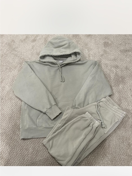 TNA Tops - TNA Cozy Fleece Boyfriend Hoodie in Sage Green